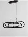 Lampa wisząca HOYO Czarna LED 50W 3000K Luces Exclusivas LE41403 noxbox lampynox www.lampynox.pl