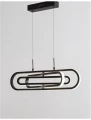 Lampa wisząca HOYO Czarna LED 50W 3000K Luces Exclusivas LE41403 noxbox lampynox www.lampynox.pl
