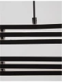 Lampa wisząca HOYO Czarna LED 50W 3000K Luces Exclusivas LE41403 noxbox lampynox www.lampynox.pl