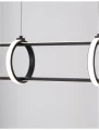 Lampa wisząca HOYO Czarna LED 31W 3000K Luces Exclusivas LE41405 noxbox lampynox www.lampynox.pl