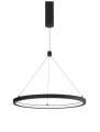 Lampa wisząca IRUN Czarny mat LED 35W 3000K Luces Exclusivas LE41411 noxbox lampynox www.lampynox.pl