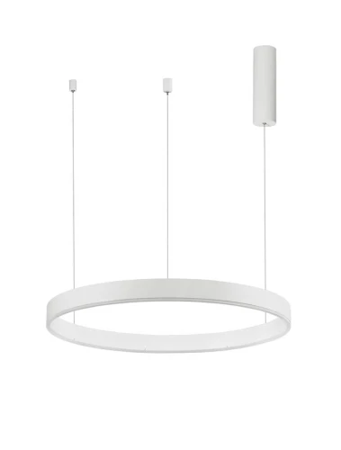 Lampa wisząca JACA Biały mat LED 40W 3000K Luces Exclusivas LE41416 noxbox lampynox www.lampynox.pl