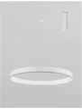 Lampa wisząca JACA Biały mat LED 40W 3000K Luces Exclusivas LE41416 noxbox lampynox www.lampynox.pl
