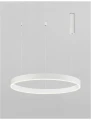 Lampa wisząca JACA Biały mat LED 40W 3000K Luces Exclusivas LE41416 noxbox lampynox www.lampynox.pl