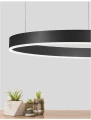 Lampa wisząca JACA Czarny mat LED 48W 3000K Luces Exclusivas LE41419 noxbox lampynox www.lampynox.pl