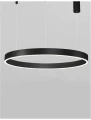 Lampa wisząca JACA Czarny mat LED 48W 3000K Luces Exclusivas LE41419 noxbox lampynox www.lampynox.pl