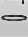 Lampa wisząca JACA Czarny mat LED 48W 3000K Luces Exclusivas LE41419 noxbox lampynox www.lampynox.pl