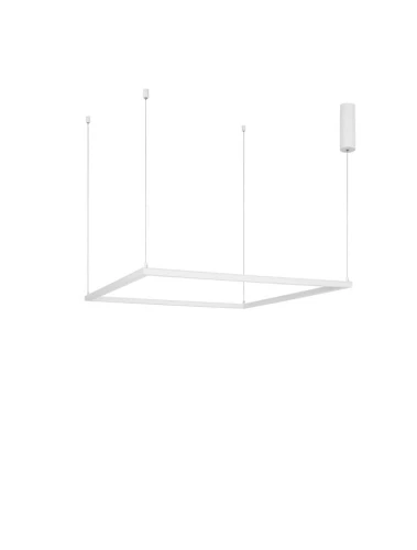 Lampa wisząca JAEN Biała LED 50W 3000K Luces Exclusivas LE41428 noxbox lampynox www.lampynox.pl