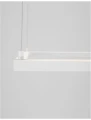 Lampa wisząca JAEN Biała LED 50W 3000K Luces Exclusivas LE41428 noxbox lampynox www.lampynox.pl