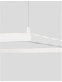 Lampa wisząca JAEN Biała LED 40W 3000K Luces Exclusivas LE41429 noxbox lampynox www.lampynox.pl