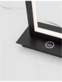 Lampa stołowa LEBU Czarna LED 12W 3000K Luces Exclusivas LE41431 noxbox lampynox www.lampynox.pl