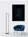Lampa podłogowa stojąca LEBU Czarna LED 36W 3000K Luces Exclusivas LE41432 noxbox lampynox www.lampynox.pl