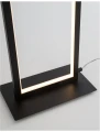 Lampa podłogowa stojąca LEBU Czarna LED 36W 3000K Luces Exclusivas LE41432 noxbox lampynox www.lampynox.pl