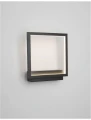 Kinkiet ścienny LEPE Czarny mat LED 18W 3000K Luces Exclusivas LE41434 noxbox lampynox www.lampynox.pl