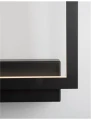 Kinkiet ścienny LEPE Czarny mat LED 18W 3000K Luces Exclusivas LE41434 noxbox lampynox www.lampynox.pl