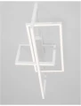 Lampa sufitowa LOTA Biała LED 35W 3000K Luces Exclusivas LE41436 noxbox lampynox www.lampynox.pl
