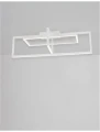 Lampa sufitowa LOTA Biała LED 35W 3000K Luces Exclusivas LE41436 noxbox lampynox www.lampynox.pl