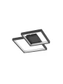 Lampa sufitowa MATA Czarny mat LED 19W 3000K Luces Exclusivas LE41441 noxbox lampynox www.lampynox.pl