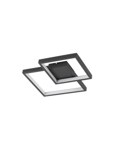 Lampa sufitowa MATA Czarny mat LED 19W 3000K Luces Exclusivas LE41441 noxbox lampynox www.lampynox.pl
