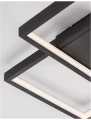 Lampa sufitowa MATA Czarny mat LED 19W 3000K Luces Exclusivas LE41441 noxbox lampynox www.lampynox.pl