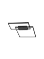 Lampa sufitowa MATA Czarny mat LED 30W 3000K Luces Exclusivas LE41442 noxbox lampynox www.lampynox.pl