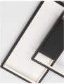 Lampa sufitowa MATA Czarny mat LED 30W 3000K Luces Exclusivas LE41442 noxbox lampynox www.lampynox.pl