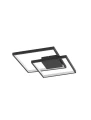 Lampa sufitowa MATA Czarny mat LED 30W 3000K Luces Exclusivas LE41443 noxbox lampynox www.lampynox.pl