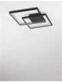 Lampa sufitowa MATA Czarny mat LED 30W 3000K Luces Exclusivas LE41443 noxbox lampynox www.lampynox.pl