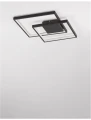 Lampa sufitowa MATA Czarny mat LED 30W 3000K Luces Exclusivas LE41443 noxbox lampynox www.lampynox.pl