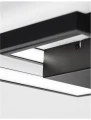 Lampa sufitowa MATA Czarny mat LED 30W 3000K Luces Exclusivas LE41443 noxbox lampynox www.lampynox.pl