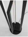 Lampa podłogowa stojąca MITU Czarna LED 28W 3000K Luces Exclusivas LE41447 noxbox lampynox www.lampynox.pl