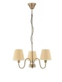 Lampa wisząca GUATIRE Antyczny brąz 3xE14 Luces Exclusivas LE42382 noxbox lampynox www.lampynox.pl