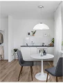 Lampa wisząca HERNANI Biały śr. 40cm E27 Luces Exclusivas LE42390 noxbox lampynox www.lampynox.pl