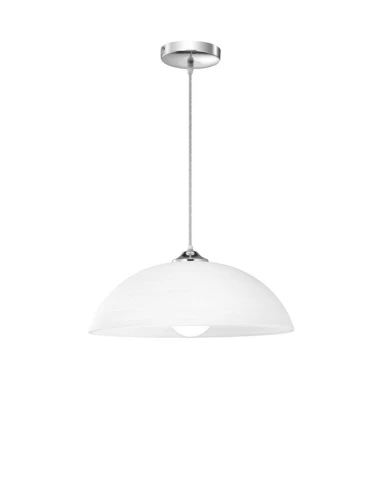 Lampa wisząca HERNANI Biały śr. 40cm E27 Luces Exclusivas LE42390 noxbox lampynox www.lampynox.pl