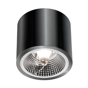 CHLOE AR111 Metalica okrągła czarny chrom nieruchoma downlight ( 2 szt. dostępne od ręki. Wysyłka 24 h. )