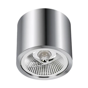 CHLOE AR111 Metalica okrągła srebrny chrom nieruchoma downlight ( Na stanie 1 szt. Wysyłka 24 h. )