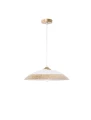 Lampa wisząca FORMOSA złota śr. 40cm. E27 Luces Exclusivas LE42370 noxbox lampynox www.lampynox.pl