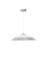 Lampa wisząca FORMOSA srebrna śr. 40cm. E27 Luces Exclusivas LE42371 noxbox lampynox www.lampynox.pl