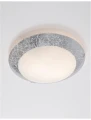 Lampa sufitowa FORMOSA srebrna śr. 40cm. 2xE27 Luces Exclusivas LE42375 noxbox lampynox www.lampynox.pl