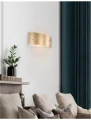 Kinkiet ścienny FORMOSA złoty 2xE27 Luces Exclusivas LE42376 noxbox lampynox www.lampynox.pl
