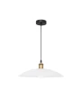 Lampa wisząca GUACARA Biały | Złoty śr. 40cm. E27 Luces Exclusivas LE42379 noxbox lampynox www.lampynox.pl