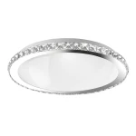 COSQUIN Biały | Chrom śr. 50cm. 4xE27 Lampa sufitowa Luces Exclusivas LE42351