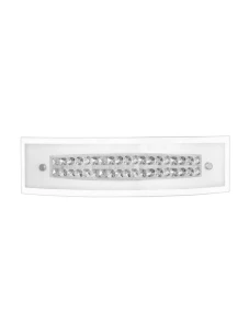 DOLORES Biały | Chrom szer. 35cm. 2xE14 Kinkiet ścienny Luces Exclusivas LE42352