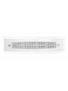 DOLORES Biały | Chrom szer. 45cm. 3xE14 Kinkiet ścienny Luces Exclusivas LE42356