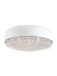 CIENAGA Biały śr. 46cm. 6xEG9 Lampa sufitowa Luces Exclusivas LE42334