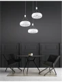 Lampa wisząca CHIMBAS Biały LED 36W 3000K Luces Exclusivas LE42332 noxbox lampynox www.lampynox.pl