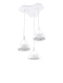 Lampa wisząca CHIMBAS Biały LED 36W 3000K Luces Exclusivas LE42332 noxbox lampynox www.lampynox.pl