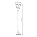 Lampa zewnętrzna stojąca wys 100cm ISTRO LUCIDE 298190130  5411212290304 lampynox noxbox www.lampynox.pl 3.jpg