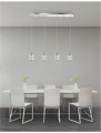 Lampa wisząca CHARATA Chrom 4xG9 Luces Exclusivas LE42326 noxbox lampynox www.lampynox.pl