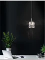 Lampa wisząca CHARATA Chrom G9 Luces Exclusivas LE42323 noxbox lampynox www.lampynox.pl